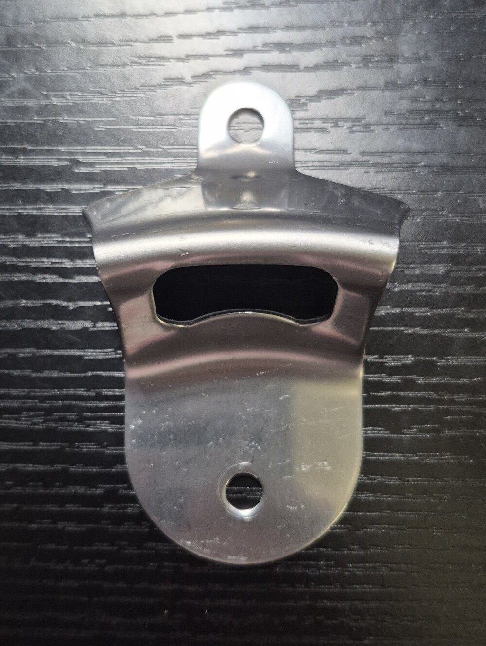 Wall-Mount Metal Bottle Opener in Silver NEW